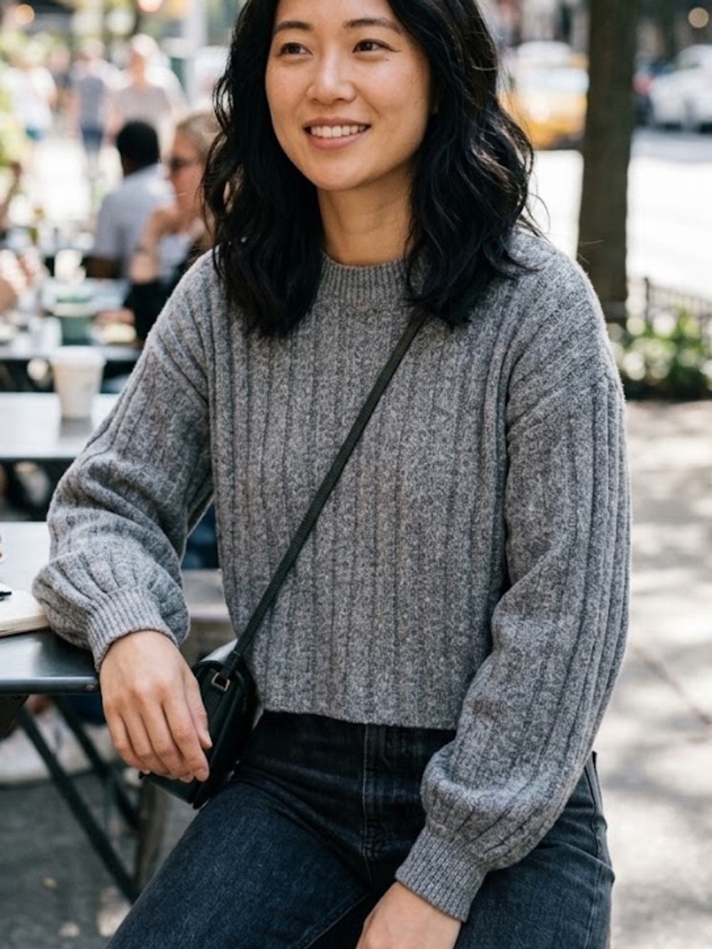 BP. Cropped Sweater